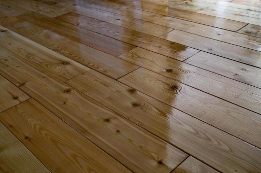 Hardwood floor sealant enhancing grain depth sheen clarity and surface protection after refinishing